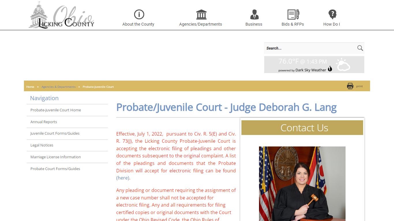 Licking County - Probate-Juvenile Court
